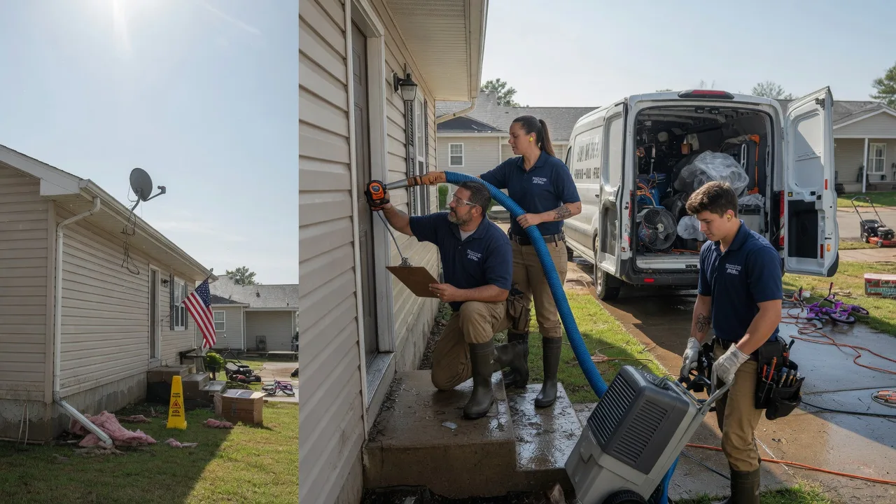 Ceiling Water Damage Restoration in Hampton, MN near me